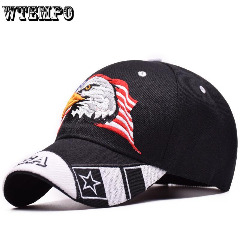 Usa Flag Eagle Embroidery Baseball Cap Snapback Caps Casquette Hats Fitted Casual Gorras Dad Hat