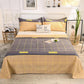 Four Seasons Universal Bedding Three-piece Set One-piece Sheet Two Pillowcase Cotton Sheet Sweat-absorbent, Breathable and Washable