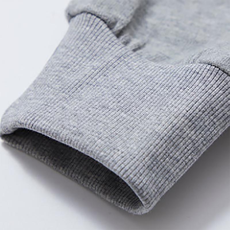 Autumn Men's Cotton Round Neck Plus Fat Plus Size Sweater Loose Long-sleeved Sweatershirts For Fat Guy