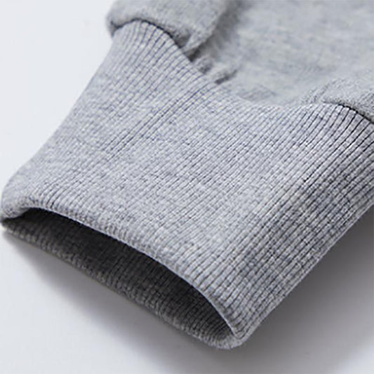 Autumn Men's Cotton Round Neck Plus Fat Plus Size Sweater Loose Long-sleeved Sweatershirts For Fat Guy