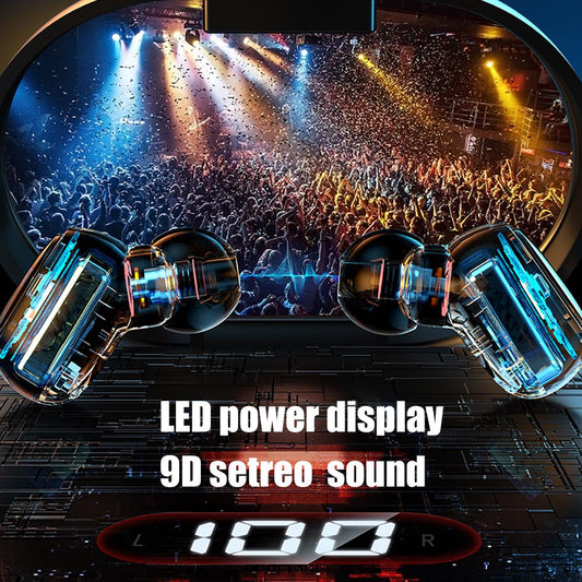 Bluetooth 5.0 Wireless Earphones Touch Control In-Ear Pods for IPhone with Charging Case LED Display