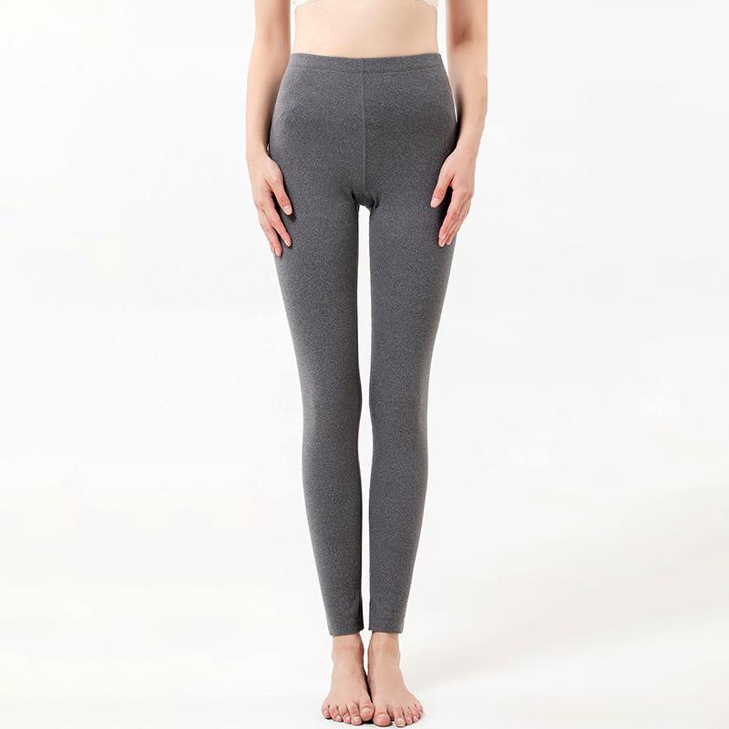 Women Warm Thermal Underwear Women Winter Thicken Tight Pants Pajamas Autumn Windproof Soft Lining High Elasticity Slim Leg Comfortable Breathable