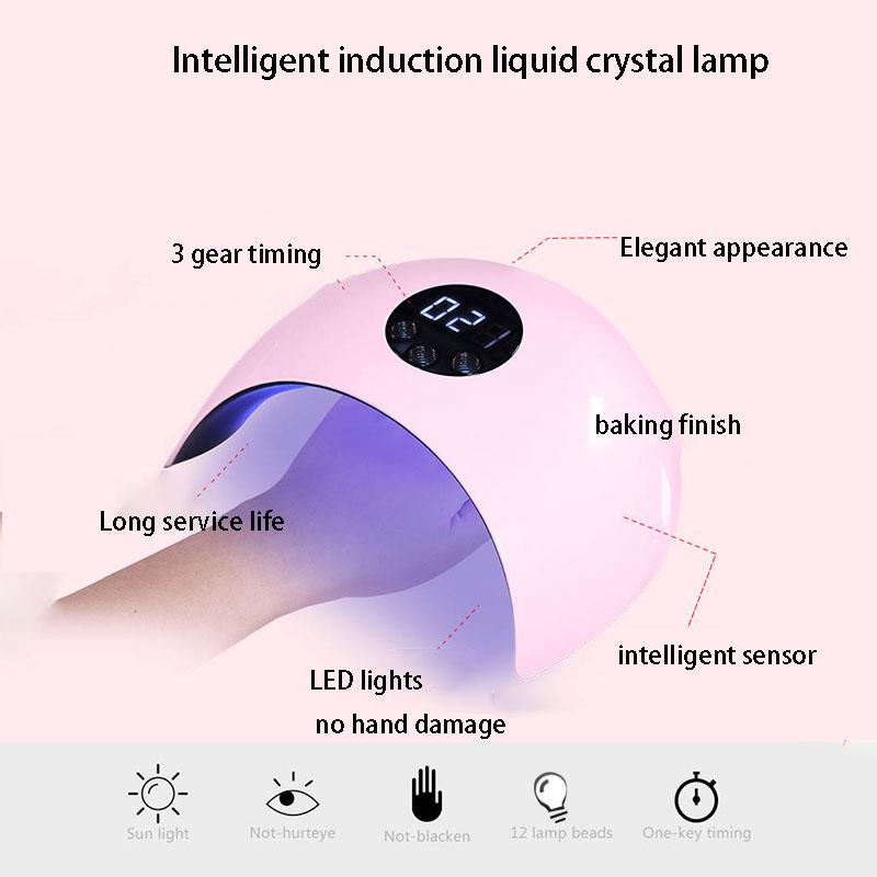 Nail set 36W UV LED Lamp Gel Nail Polish Set KIt Nail Art Tools Manicure Set Nail Extension kit