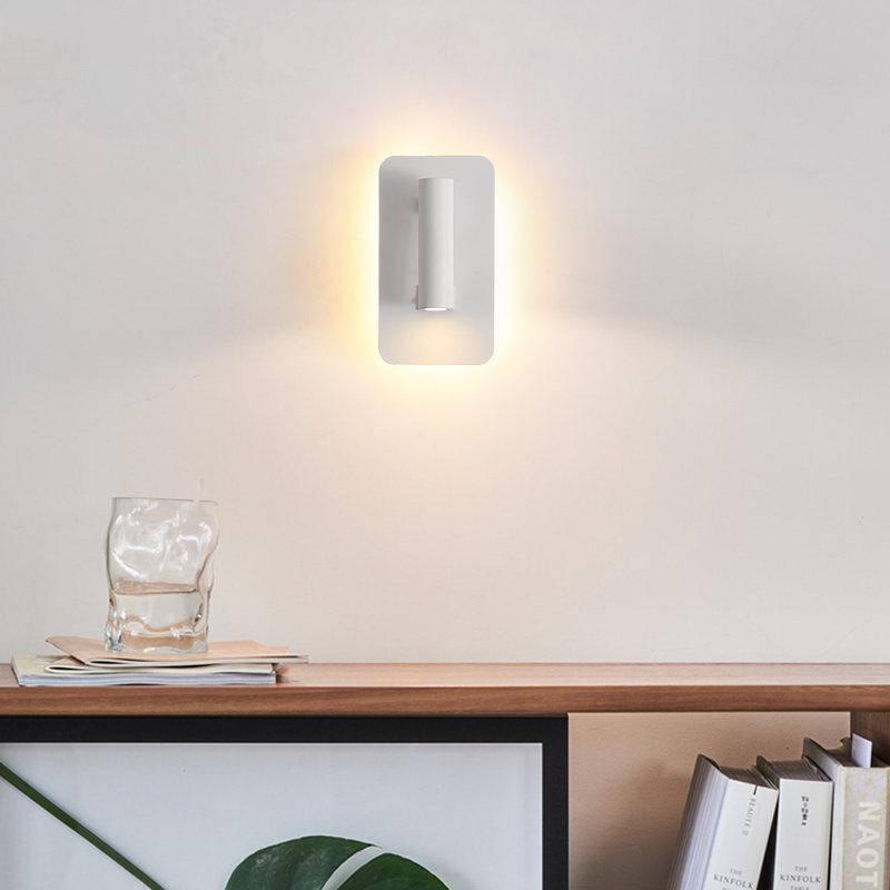 LED Wall Lamp with swith Reading Strip light bedroom Study living room adjustable bedside lights