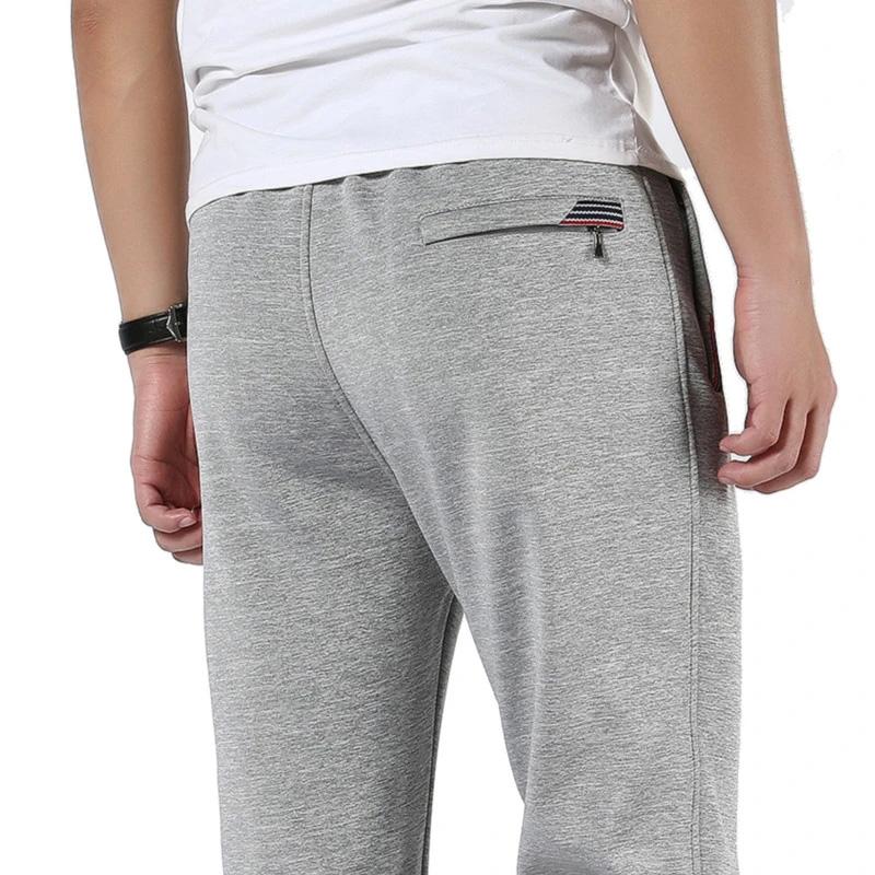 Men's Fall Winter Casual Thick Sports Pants Loose Large Size Casual Steetwear Trousers Straight-leg Pants Elatic Waist Drawstring Plus Velvet Pants