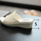High-heeled Sandals and Slippers Ladies Wedge Heels Non-slip Go Out Wear Thick Bottom Comfortable Light and Comfortable Indoor Bathroom Bath