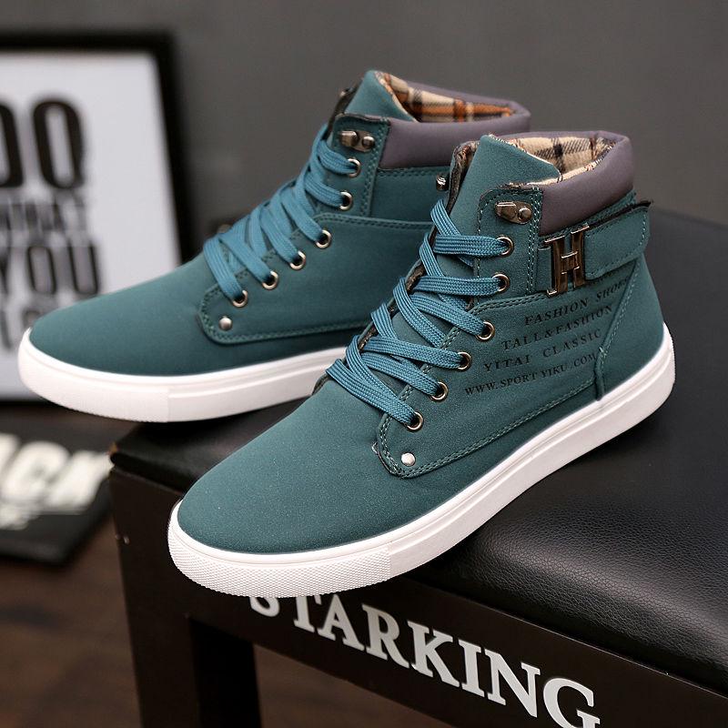 Autumn Winter Men's Martin Boots Warm Round Toe Working Boots High Top Lace Up Shoes Men Desert Boot