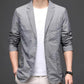 Casual Business Jacket Thin Sun Protection Suit Jacket Sports Suit Trend Spring and Summer Men's Tops