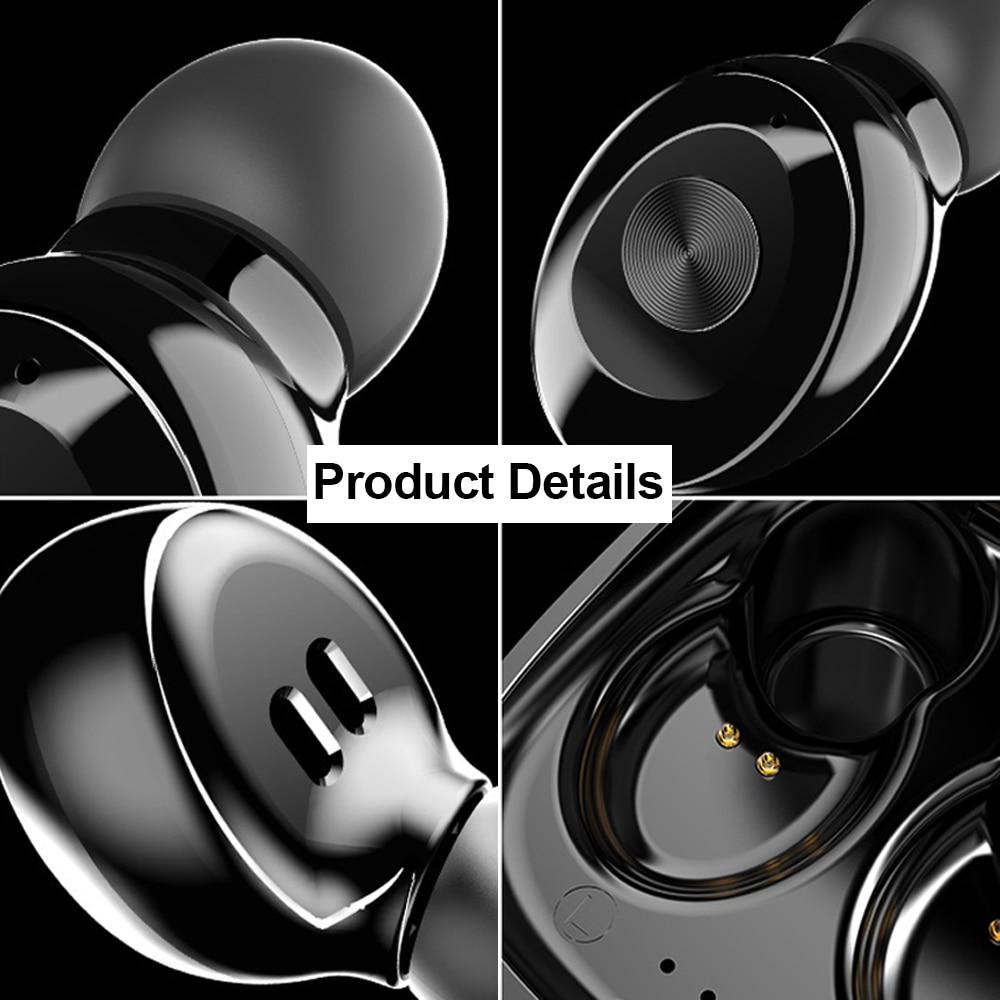Waterproof 5.0 Earphones Bluetooth Mini HIFI TWS Earbuds Wireless Headphones Noise Reduction Headset