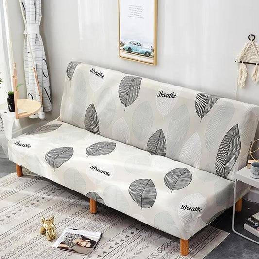 Elastic Universal Sofa Bed Cover Universal Cover Folding Sofa Bed Cover No Armrest All-Inclusive Sofa Cover