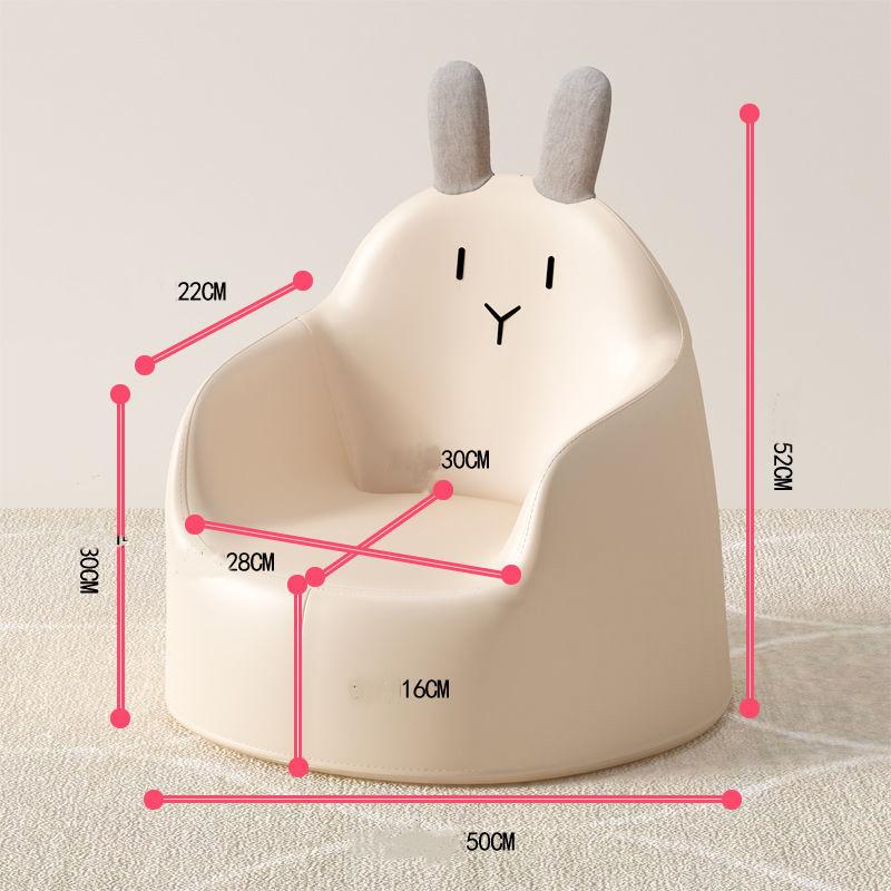 6 Months-12 Years Old Cartoon Children Armchair Sofa Infant Learning Chair Soft Tatami Safe and Anti-drop Thickened Sponge