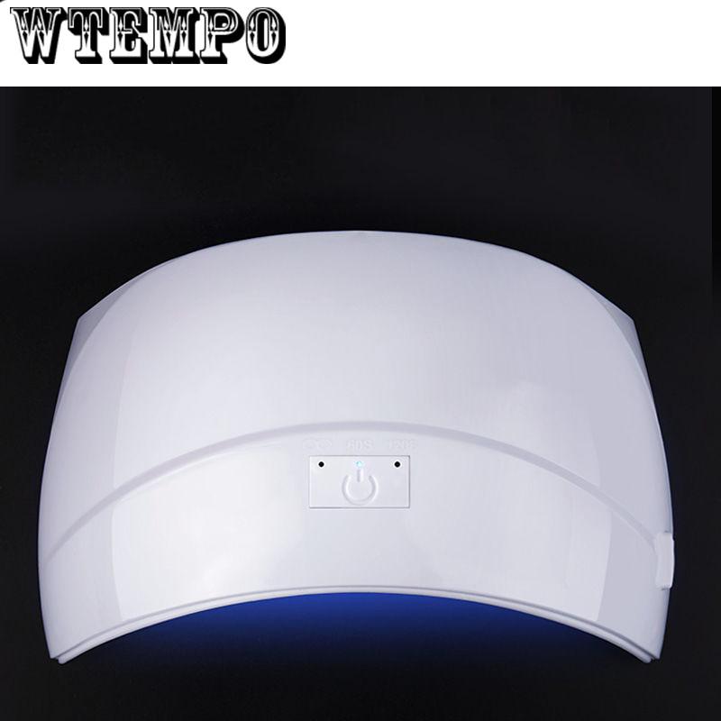 UV LEDNail Polish Glue Lamp Dryer Manicure Timer Phototherapy Machine Dual Souorce Phototherapy Lamp