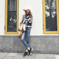 Spring All-match Casual Korean Style Flat Bottom Korean Style Women's Flat Heel Sports Shoes Breathable Running Shoes