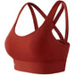 Women's Sports Underwear Shock-proof Anti-sagging High-intensity Running Fitness Bra Yoga Vest Outside The Gym Push Up Bra Top