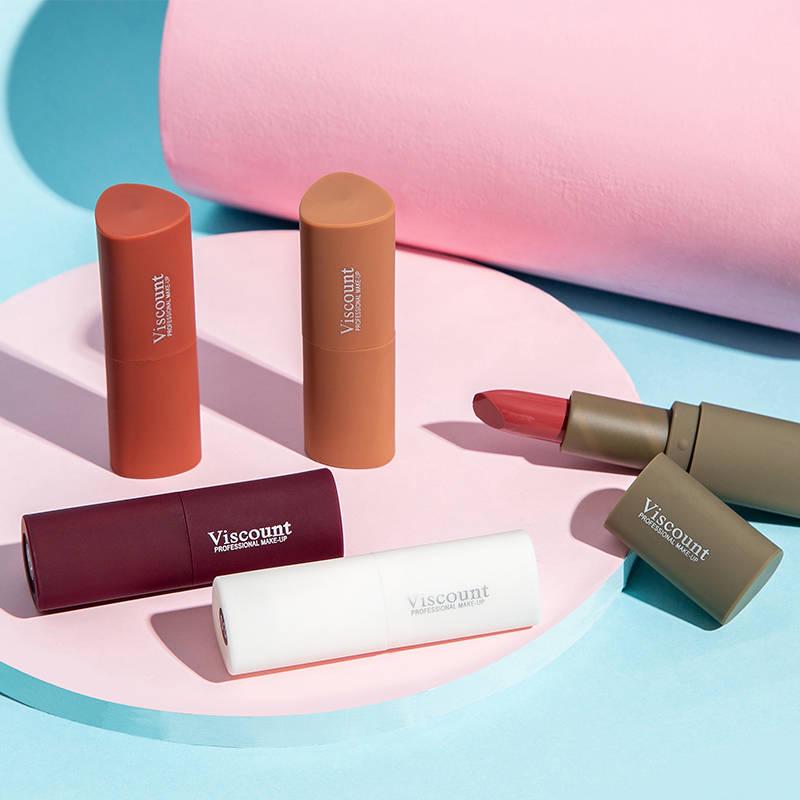 Matte velvet lipstick student cute retro cherries alternative color long lasting lipstick