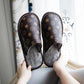 Men's and Women's Cotton Slippers Autumn and Winter Home Furry Plus Velvet Non-slip Waterproof Cotton Shoes