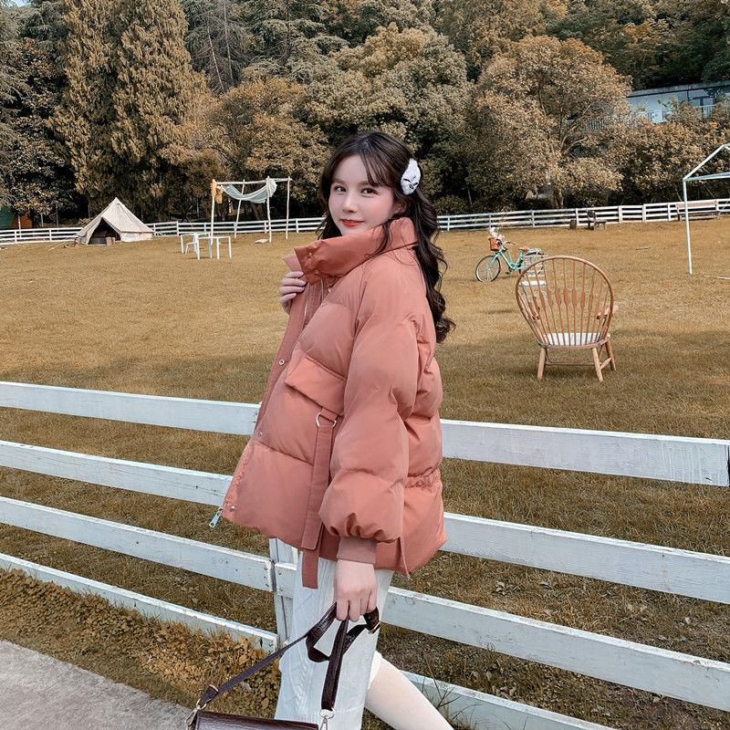 Winter Fashion Women's Cotton-padded Jacket Students Korean Style Loose Cotton-padded Jacket Winter Short Warm Jacket