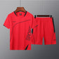 Summer Men's Sports Suits Casual Running Fitness Clothes Short-sleeved Shorts Men's Sportswear Training Clothes Quick-drying
