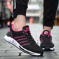 Couples Sports Shoes Fashion Women Flying Woven Mesh Breathable Non-Slip Wear-Resistant Cushion Sneakers Men's Vulcanize Shoes
