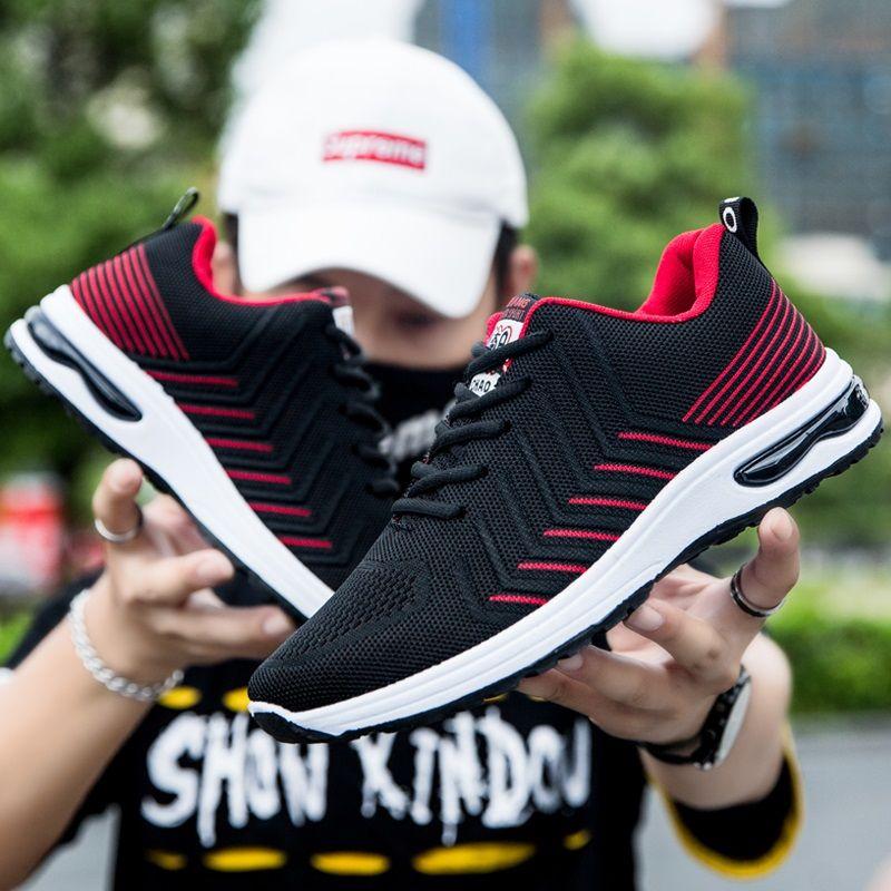 Men Shoes Lac-up Men Casual Shoes Lightweight Breathable Sneakers Men Running Shoes