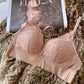 French Thin Sexy Lace No Steel Ring Triangle Cup Collection Breast Beautiful Back Ladies Underwear Bra