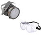 Gas mask spray paint chemical activated carbon mask anti-odor dustproof industrial safety gas mask