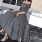 Women Off Shoulder Floral Camisole Dress Short-sleeved Long A-line Vacation Beach Dress