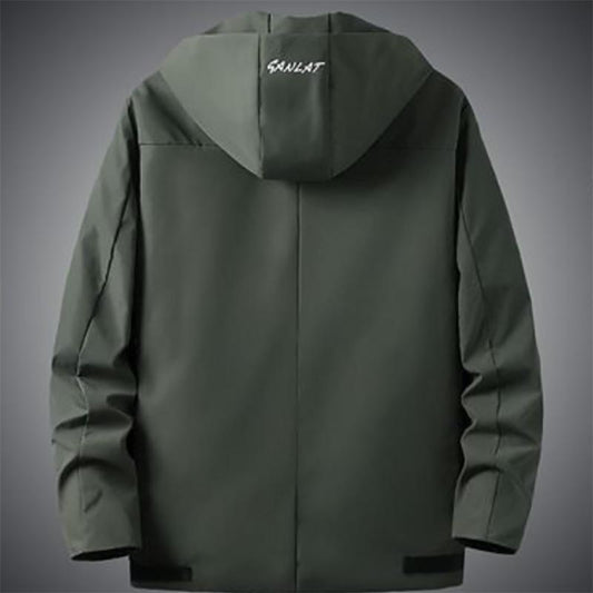Autumn and Winter Jacket Men's Jacket All-Match Hooded Jacket Casual Loose Trend All-match Korean Coats for Men