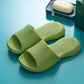 Men's and Women's Summer Simple Slippers Mute Soft Bottom Wear Non-slip Indoor Couple Slippers