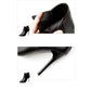 Ankle Boots Women Shoes Patent Leather Pu Pointed Toe Thin High Heels Front Zipper Boots Booties