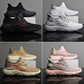 Spring and Summer Couple Shoes for Men and Women Flying Woven Breathable Sports Casual Shoes