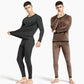 Men Winter Thermal Underwear Autumn Clothes Tight Suit Thicken Windproof Comfortable Lining Long Sleeve High Elasticity Tracksuit Wearable Versatile