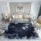 Ins Living Room Carpet Bedroom Dirt-resistant Washable Cut-out Blankets Floor Mats and Dirt-resistant