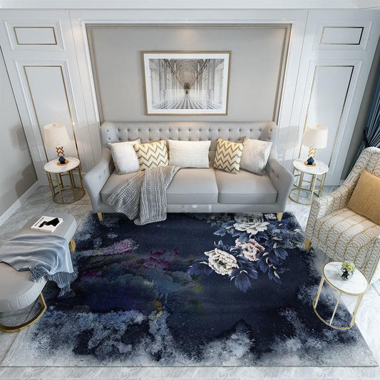 Ins Living Room Carpet Bedroom Dirt-resistant Washable Cut-out Blankets Floor Mats and Dirt-resistant