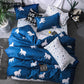 Home Textile Bedding 4pcs Set of Skin-friendly Bed Linen Quilt Cute Animal Bedclothes
