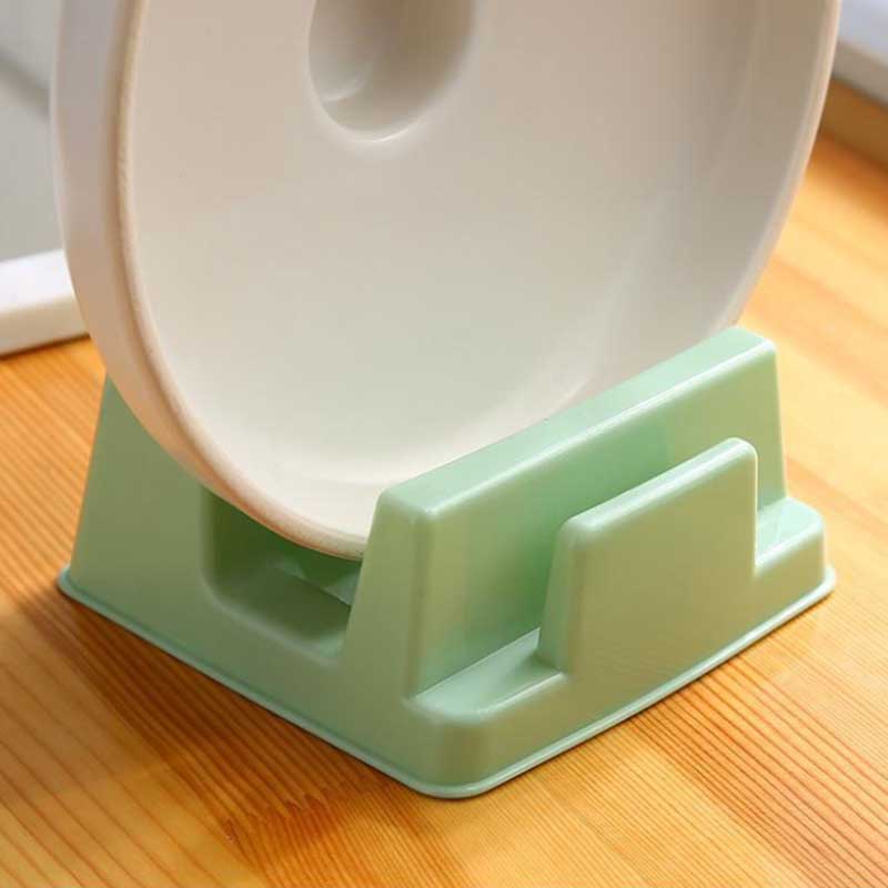 2pcs Multifunction Organizer Plastic Inserts Cover Lid Stand Holder Pot Pan Shelf Ladle Rack Spoon Rests