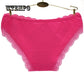 WTEMPO 6 Pcs/Lot Woman Intimate hot lace underpants Brief Soft Cotton Women thongs Panties Low Waist