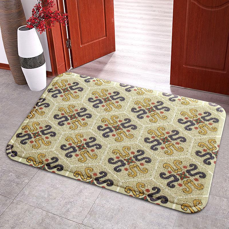 Thick Wire Rod Floor Door Pad Entry Household Foot Pad Door Door Home Door To Bathroom Can Cut  60*90cm