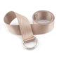 Canvas Nylon Webbing Women's Belt Korean Fashion Double Ring Buckle Ladies Canvas Long Belt