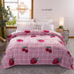 Skin-friendly Flannel Blanket Warm Napping Leisure Blanket Towel Blanket Single Double Summer Blanket