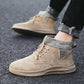 Autumn Winter Man Martin Boots Outdoor Male Ankle Boots Men Shoes High Top Casual Tooling Footwear