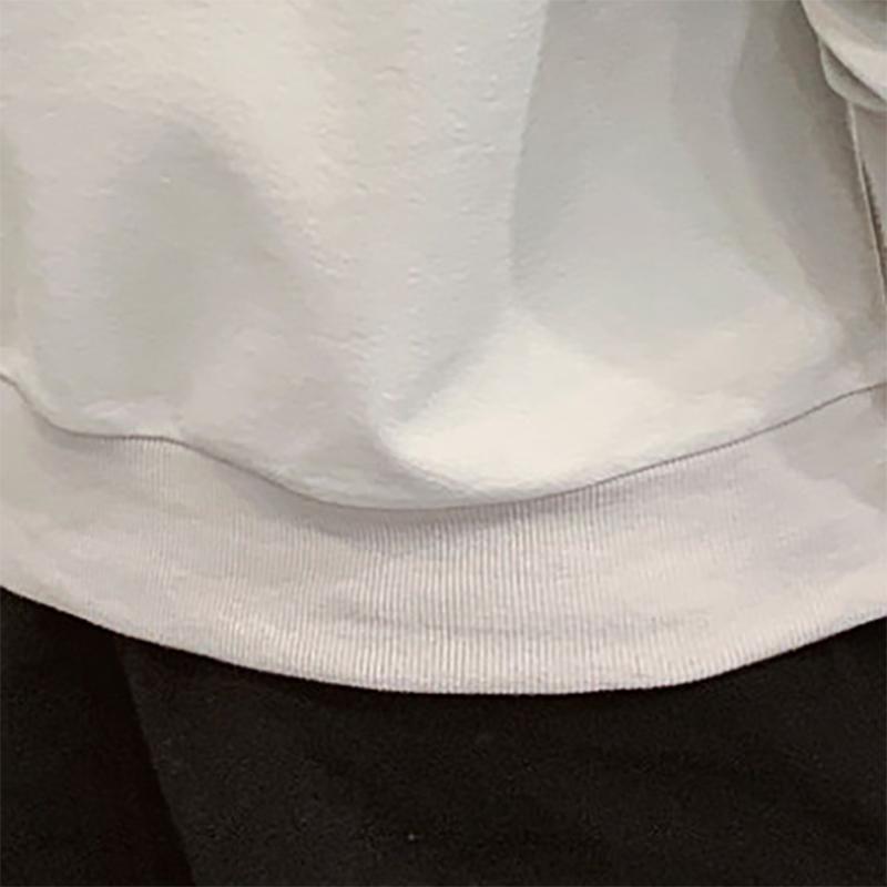 Men's Sweater Autumn Korean Trend Bottoming Streetwear Trendy Brand Loose Sweatshirts Men Outerwear