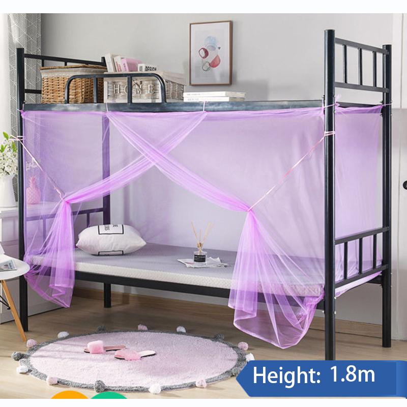 Encrypted Dormitory Mosquito Nets Household Single and Double Bed Nets Anti-mosquito and Dust-proof Indoor and Outdoor Mosquito Nets
