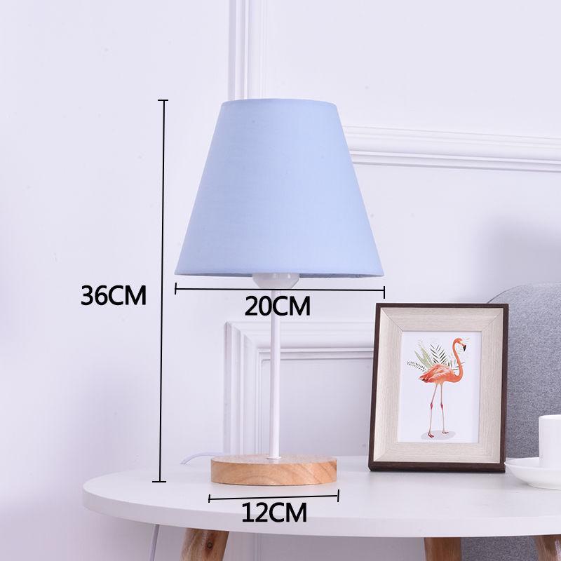 Simple and Modern Bedroom Lamp Creative Warm and Romantic Home Table Lamp Bedroom Bedside Lamp Light Dimming Counter Lamp