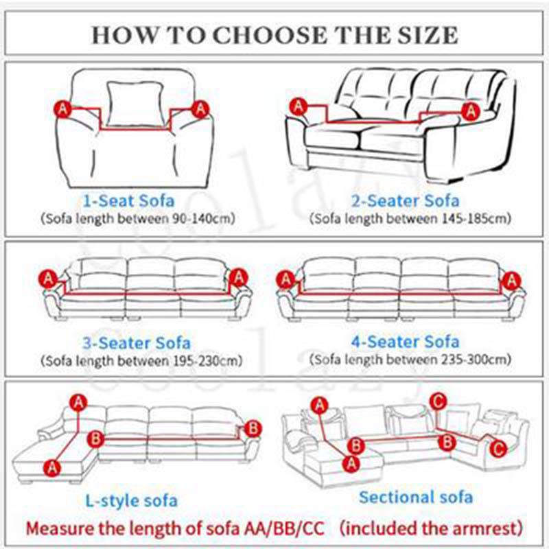 Stretch Sofa Covers Merry Christmas Elk Slipcover 1/2/3/4 Seater All-inclusive Big Elasticity Covers