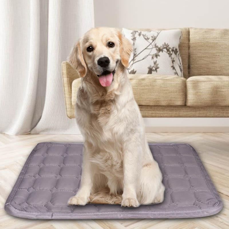Four Seasons Universal Non-slip Pet Mat Dog Mat Cat Sleep Pad Blanket Large Dog Kitten Flange Cushion Classic Simple Wind