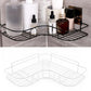 Self Adhesive Bathroom Shower Shelf Metal Wall Mounted Storage Organizer Rack