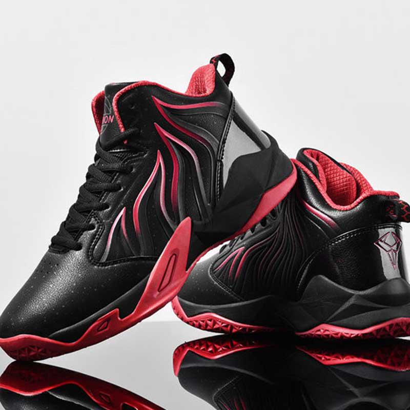 Size 38-46 Men Leather Sneakers Wear-resistant Basketball Shoes Deodorant Lightweight Running Shoes