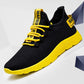 Men Sneakers Breathable Lace Up Men Mesh Shoes Fashion Casual No-slip Men Vulcanize Shoes