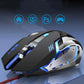 Wired Gaming Mechanical Computer Desktop Notebook Mouse Silver Eagle Gaming Mouse